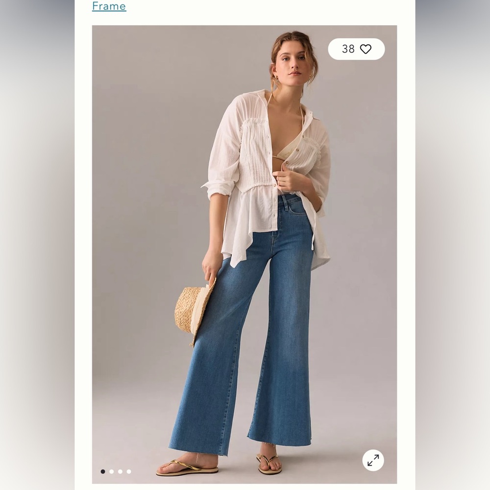 Frame Le Palazzo Crop Jean